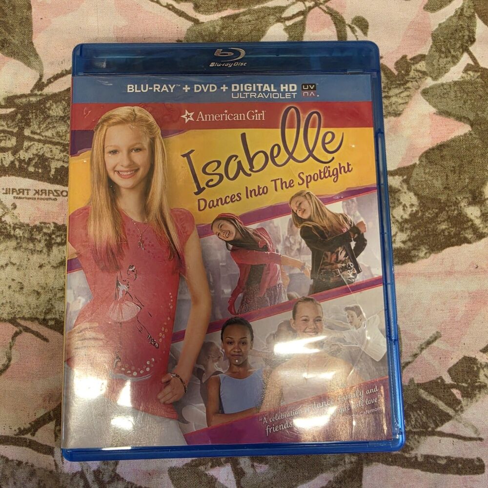 American Girl Isabelle Dances Into The Spotlight BluRay DVD Combo PreOwned VGUC